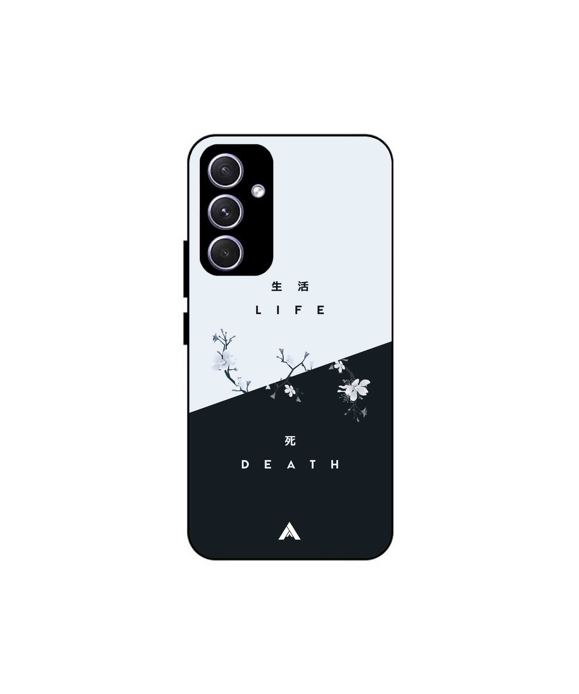 Life Death Metal Back Cover Phone Case for Samsung Galaxy A54