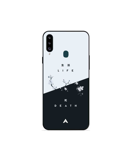 Life Death Metal Back Cover Phone Case for Samsung Galaxy A70s