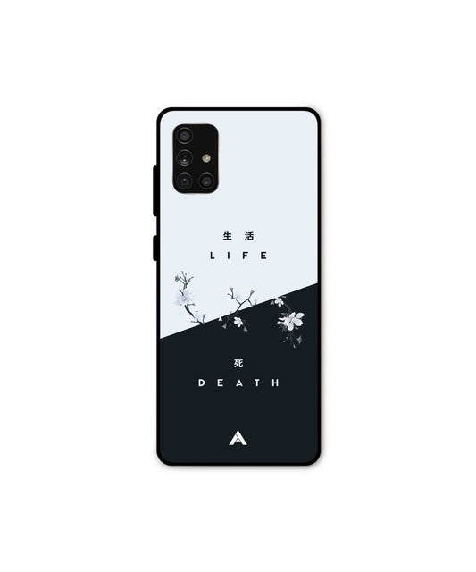 Life Death Metal Back Cover Phone Case for Samsung Galaxy A71