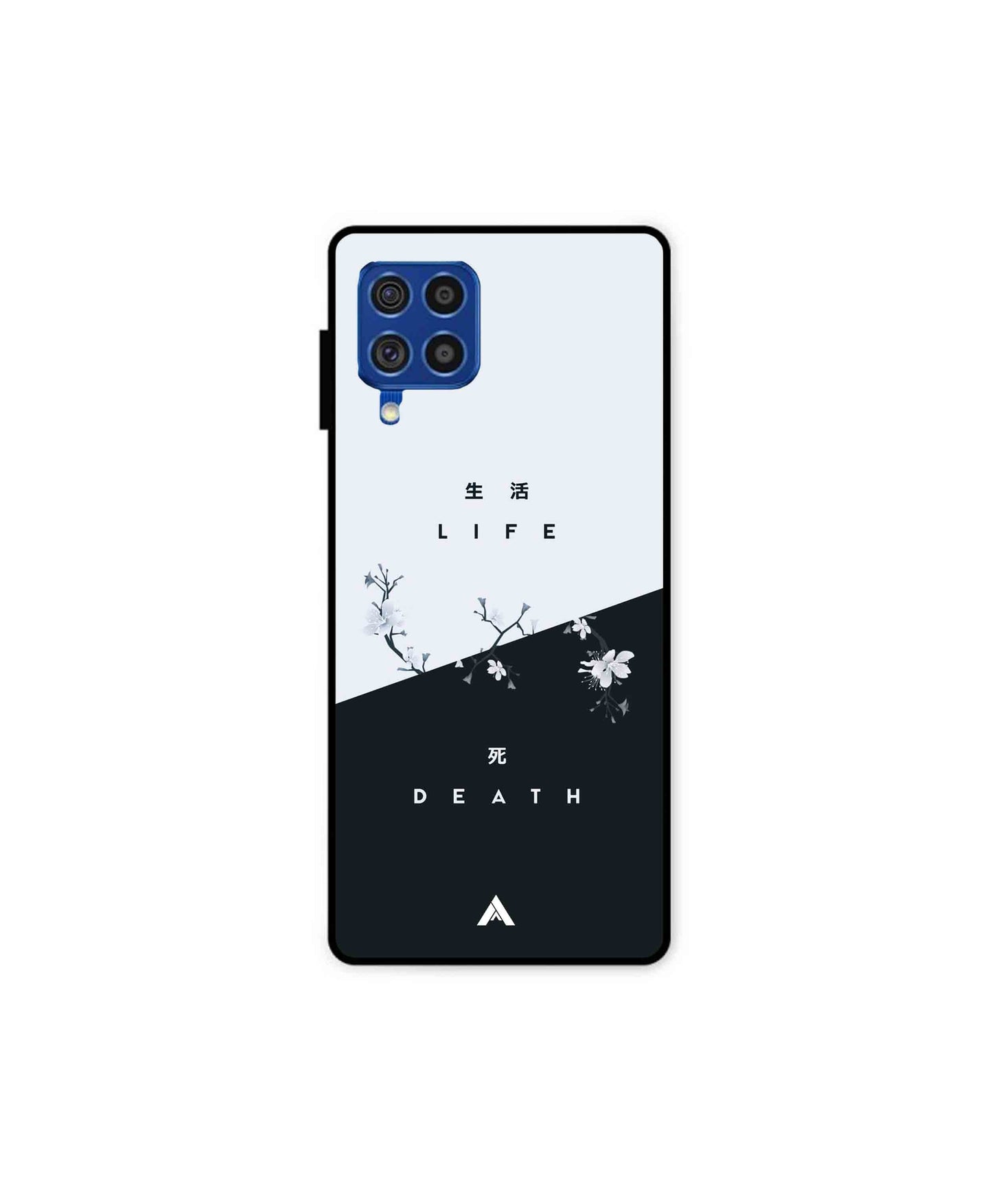 Life Death Metal Back Cover Phone Case for Samsung Galaxy F62