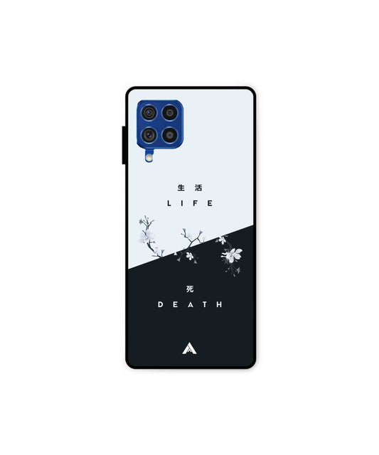 Life Death Metal Back Cover Phone Case for Samsung Galaxy F62