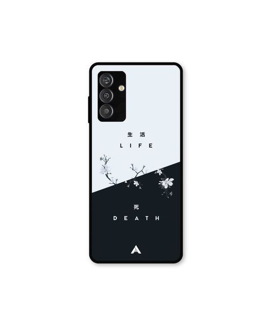 Life Death Metal Back Cover Phone Case for Samsung Galaxy M14