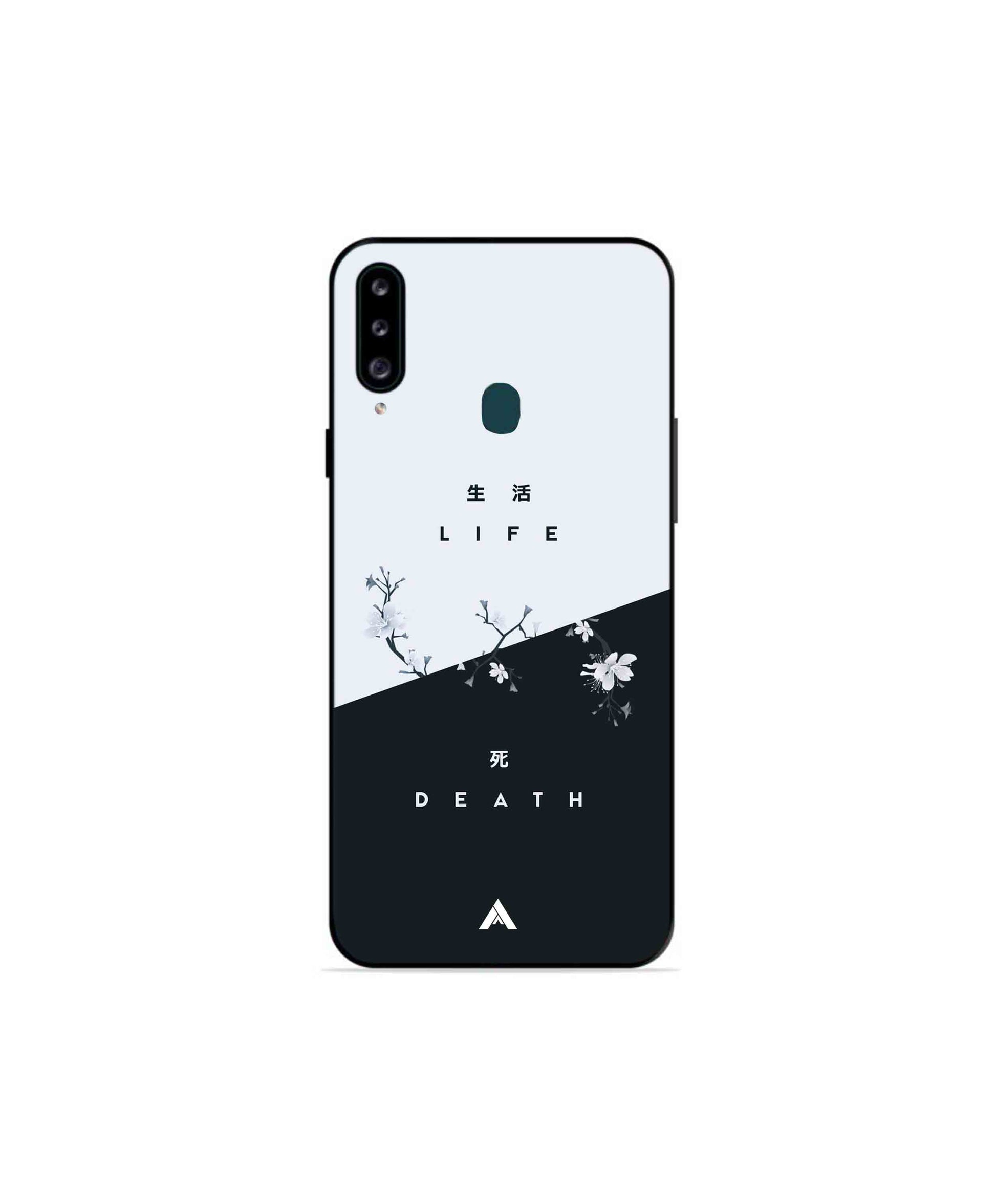 Life Death Metal Back Cover Phone Case for Samsung Galaxy M30
