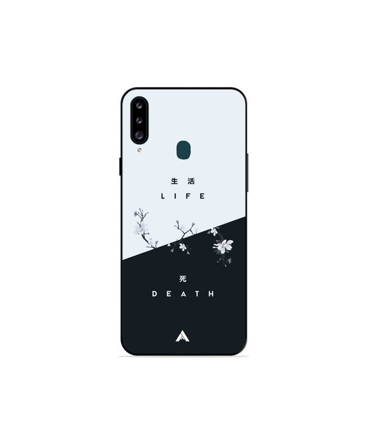 Life Death Metal Back Cover Phone Case for Samsung Galaxy M30