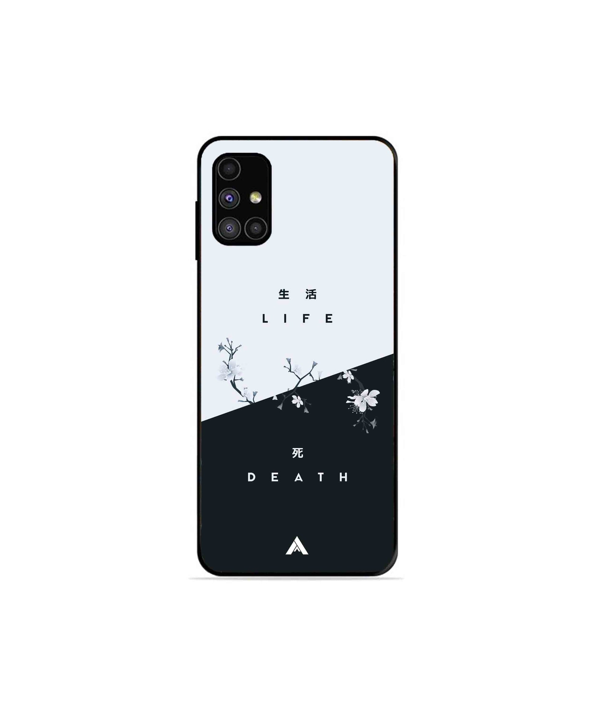 Life Death Metal Back Cover Phone Case for Samsung Galaxy M31s