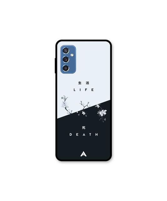 Life Death Metal Back Cover Phone Case for Samsung Galaxy M52