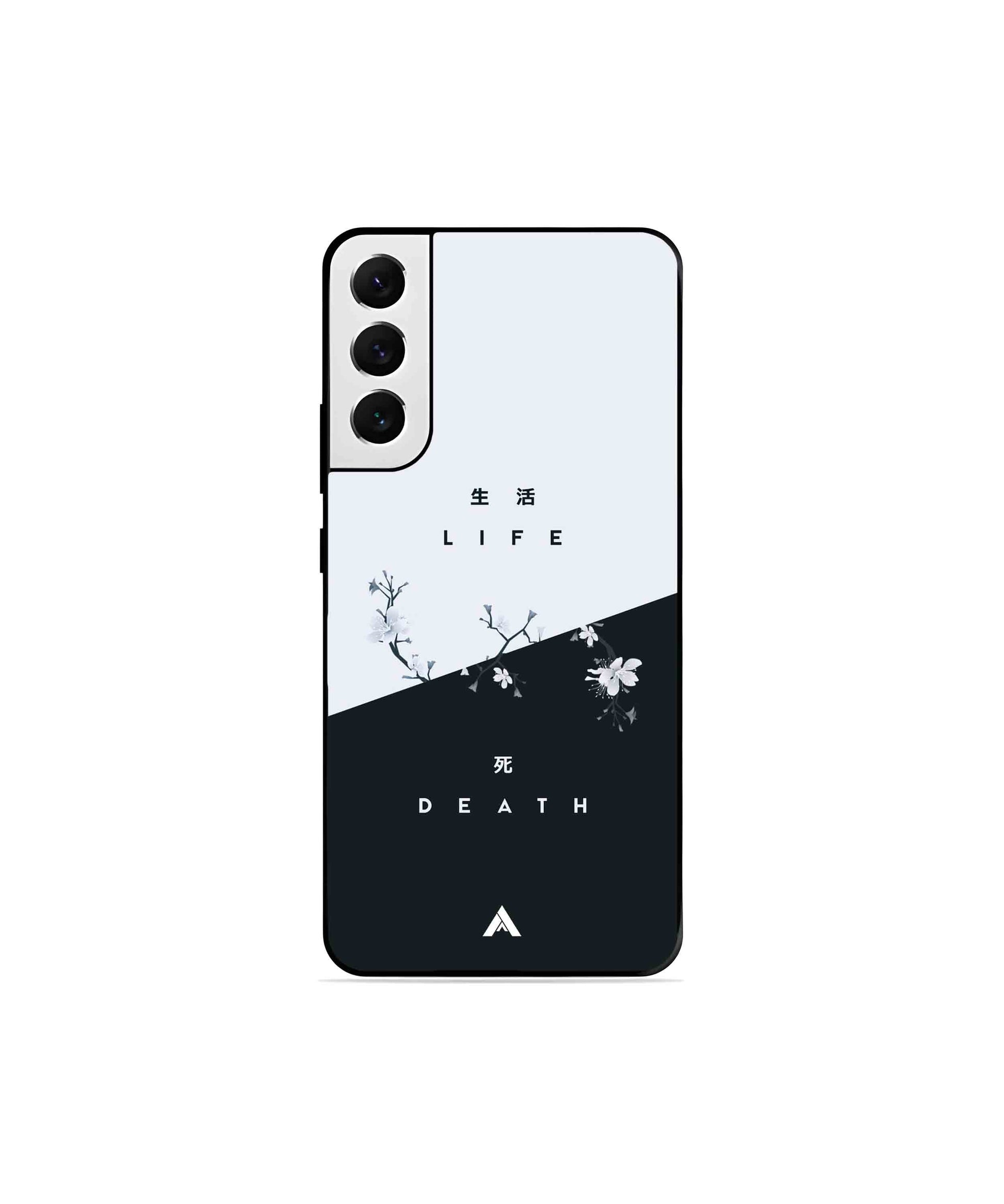 Life Death Metal Back Cover Phone Case for Samsung Galaxy S22