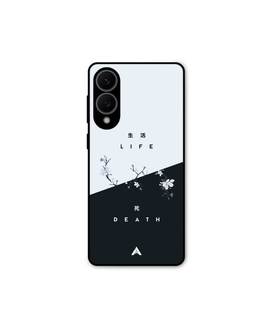 Life Death Metal Back Cover Phone Case for Samsung Galaxy S25 Edge