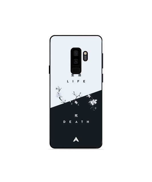 Life Death Metal Back Cover Phone Case for Samsung Galaxy S9 Plus