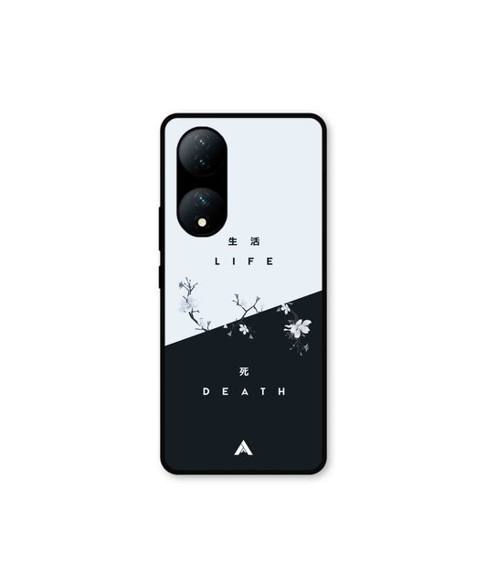 Life Death Metal Back Cover Phone Case for Vivo Y100