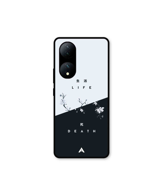 Life Death Metal Back Cover Phone Case for Vivo Y100a