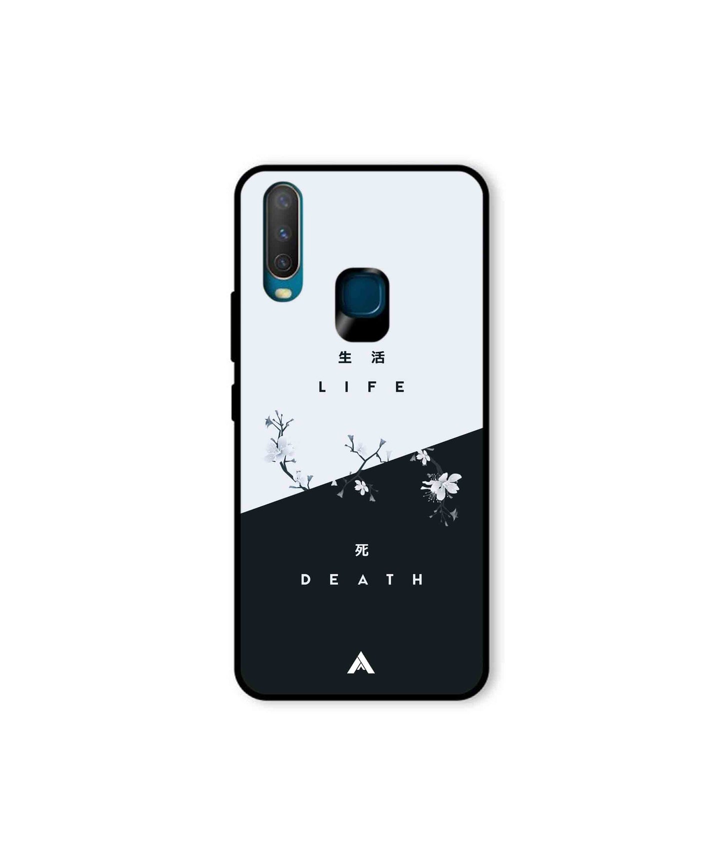 Life Death Metal Back Cover Phone Case for Vivo Y15