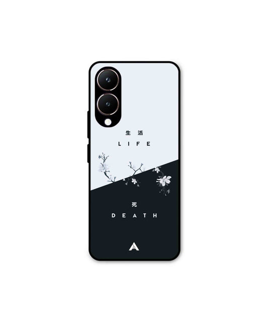 Life Death Metal Back Cover Phone Case for Vivo Y28