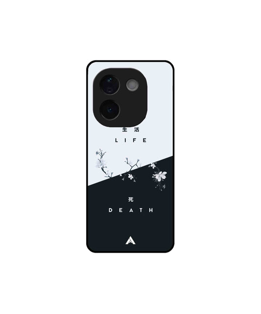 Life Death Metal Back Cover Phone Case for Vivo Z9s Pro