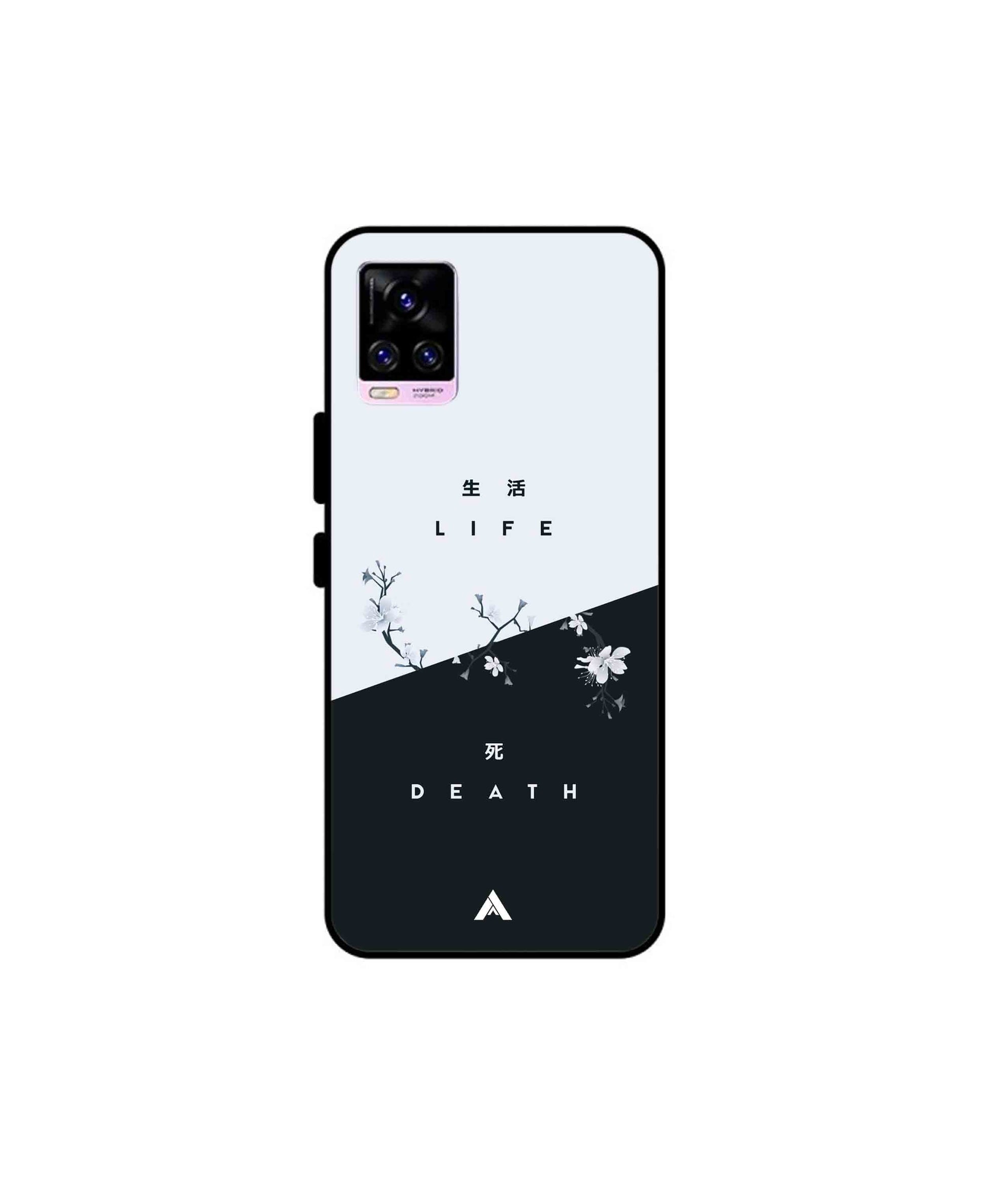 Life Death Metal Back Cover Phone Case for Vivo v20 Pro
