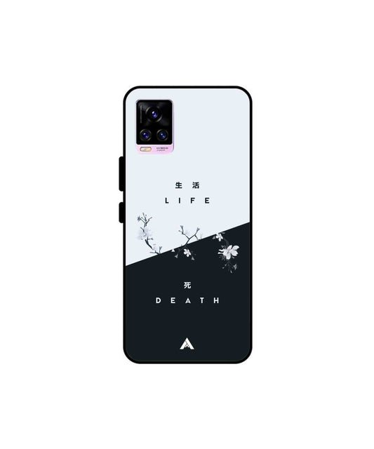 Life Death Metal Back Cover Phone Case for Vivo v20 Pro