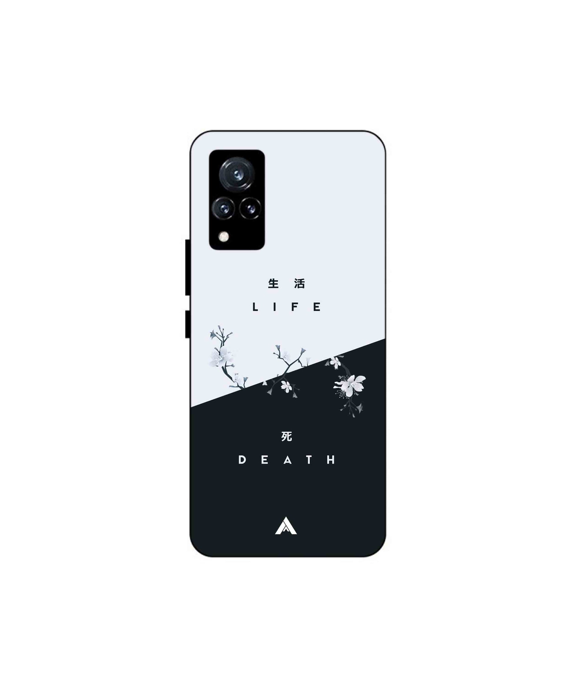 Life Death Metal Back Cover Phone Case for Vivo v21