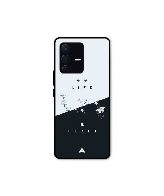 Life Death Metal Back Cover Phone Case for Vivo v23 Pro