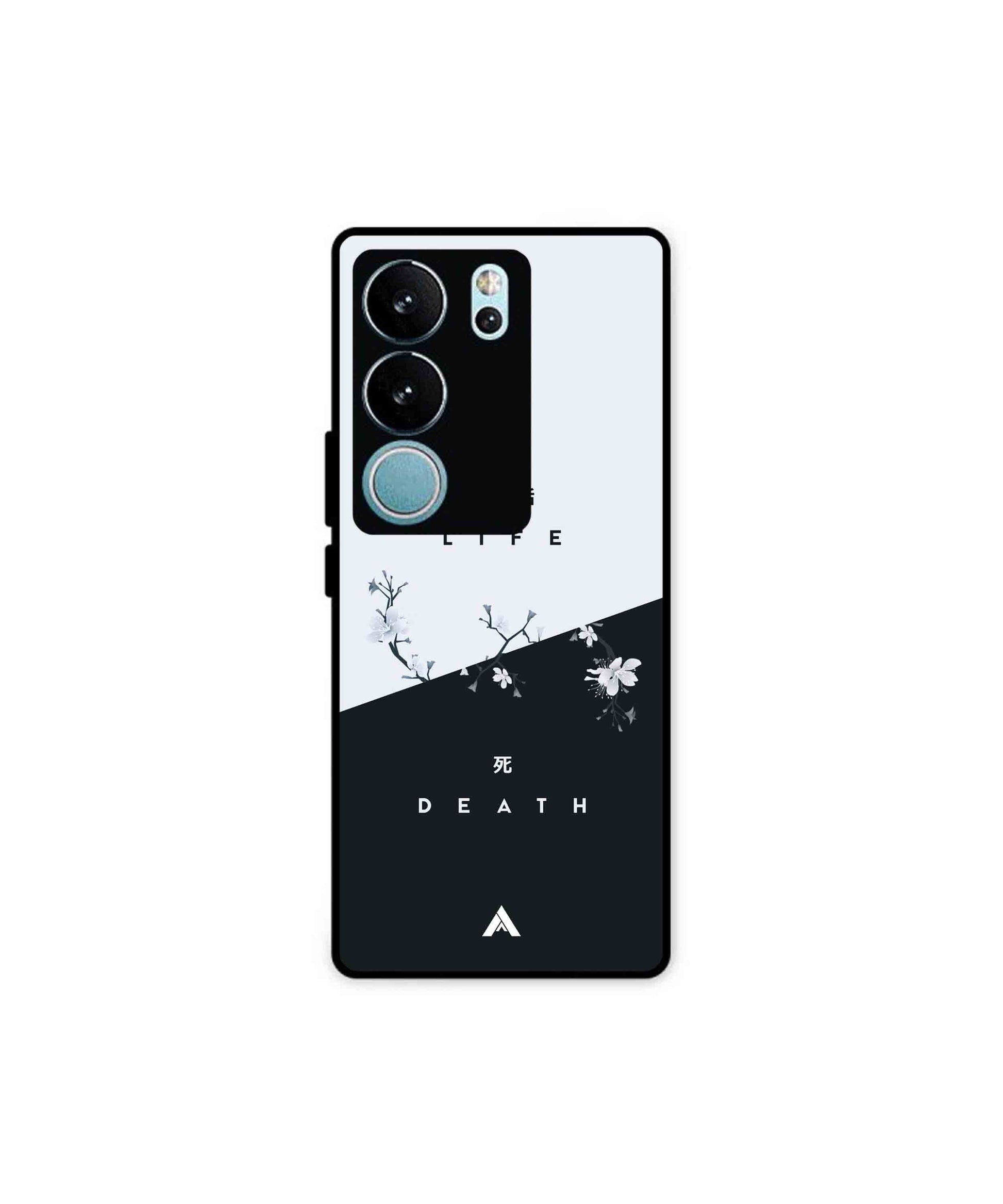 Life Death Metal Back Cover Phone Case for Vivo v29 Pro
