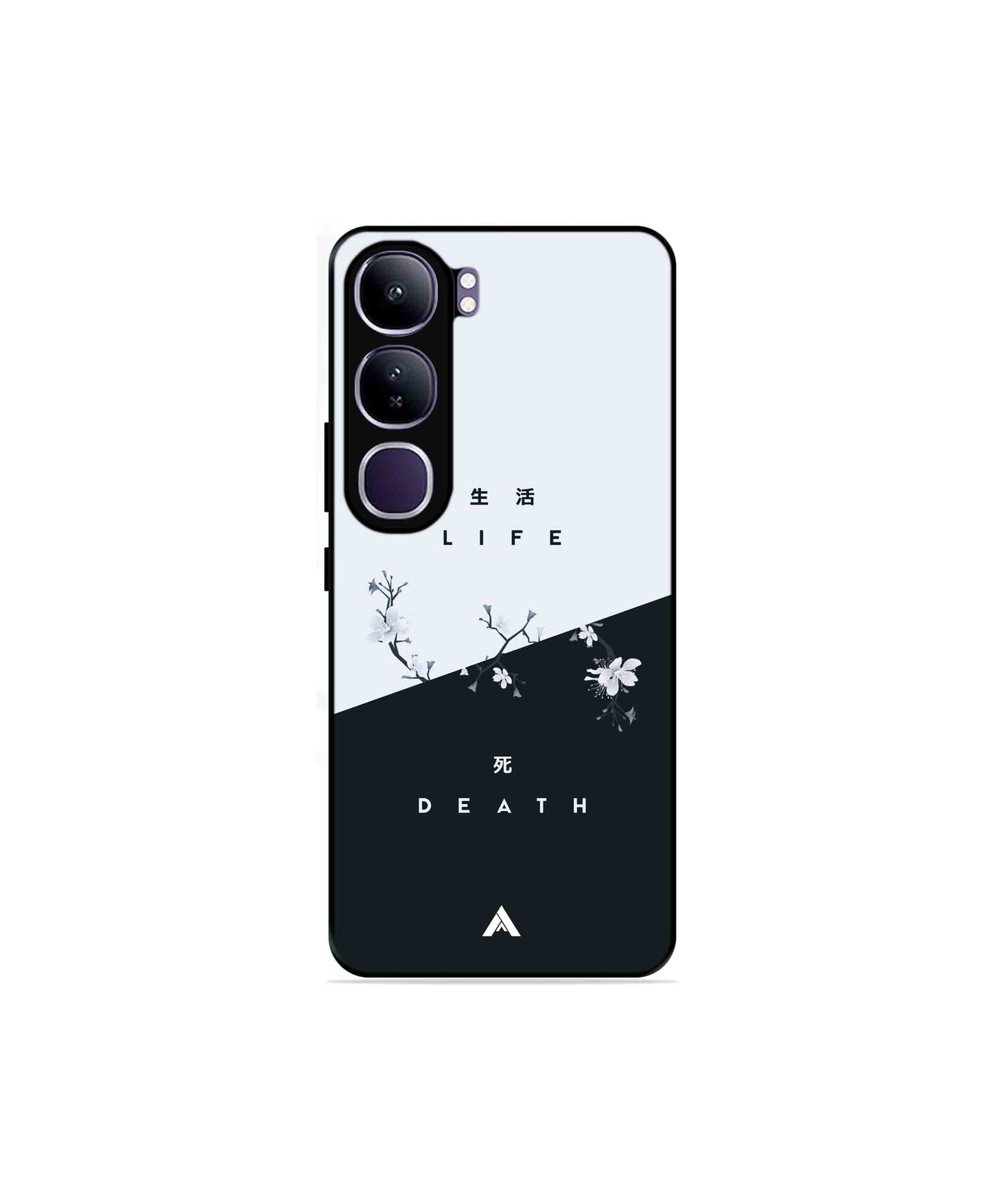 Life Death Metal Back Cover Phone Case for Vivo v40 Lite