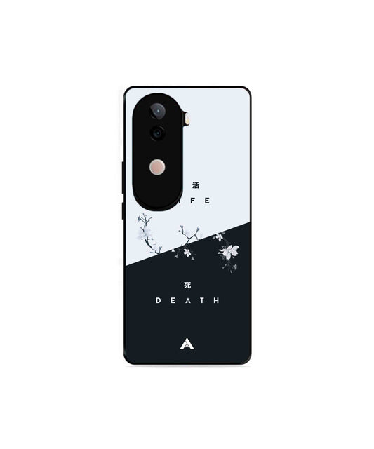Life Death Metal Back Cover Phone Case for Vivo v40e