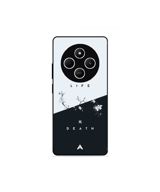 Life Death Metal Back Cover Phone Case for Xiaomi Redmi 14C