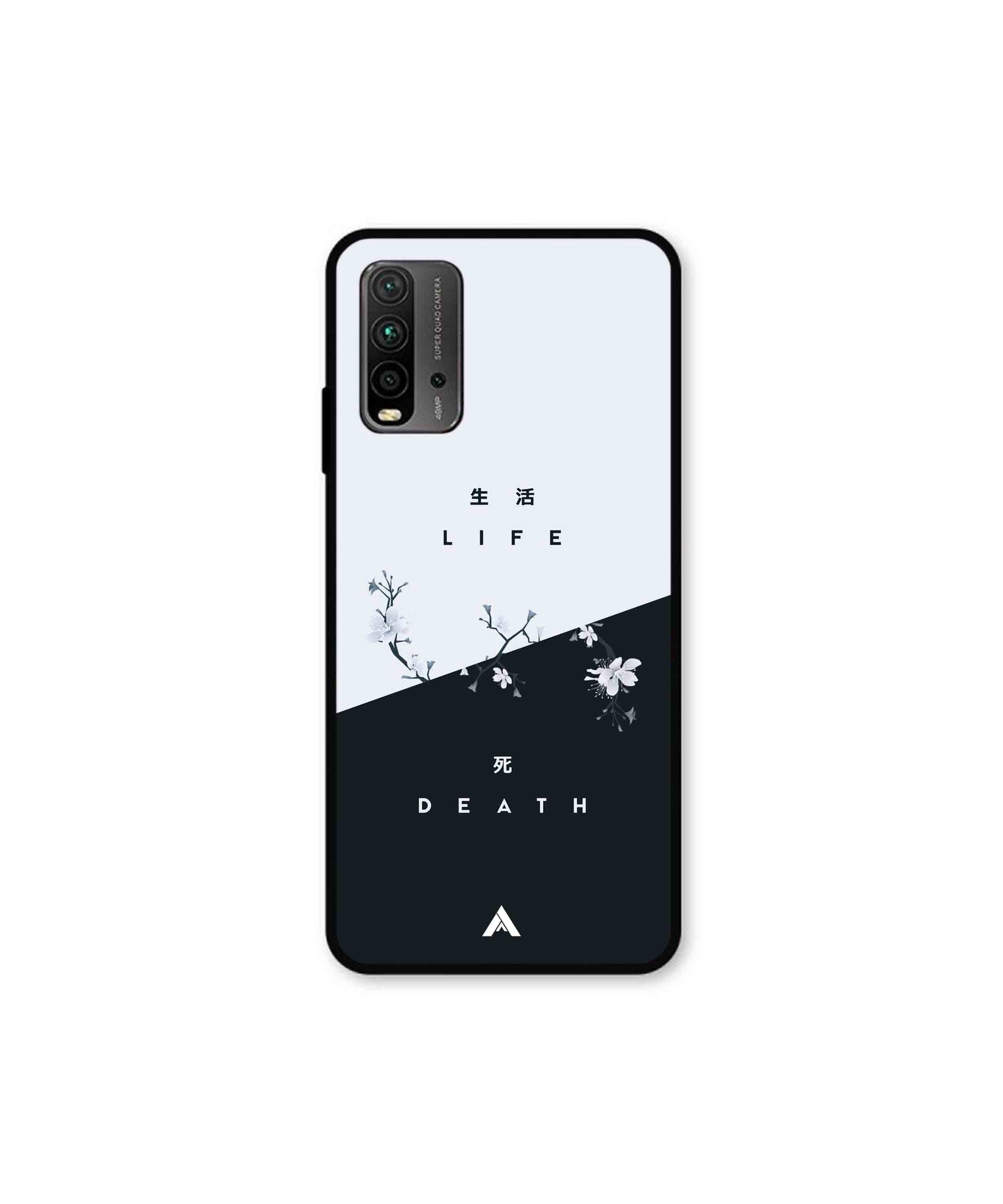Life Death Metal Back Cover Phone Case for Xiaomi Redmi 9 Power