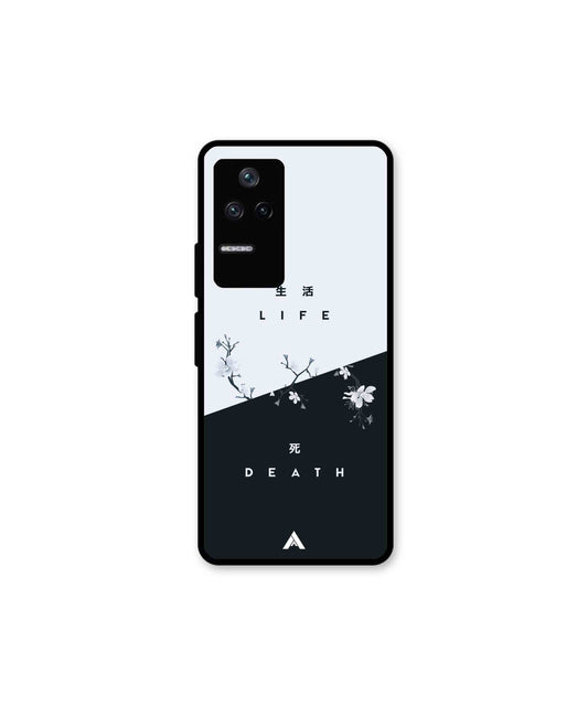 Life Death Metal Back Cover Phone Case for Xiaomi Redmi K40s