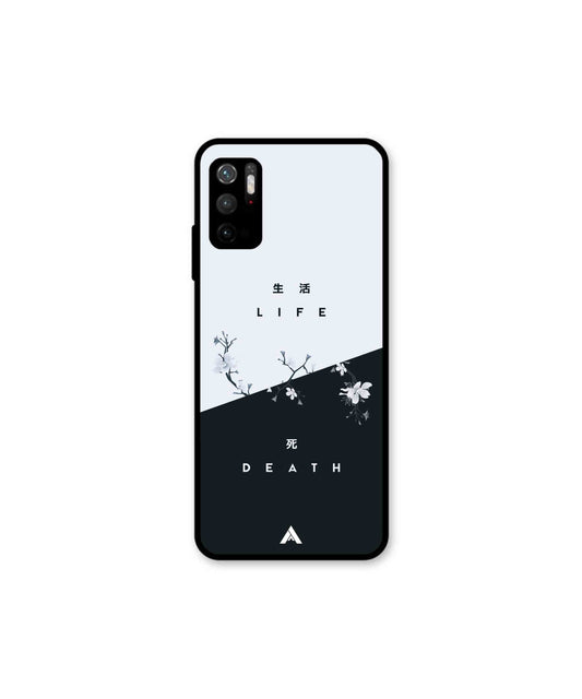 Life Death Metal Back Cover Phone Case for Xiaomi Redmi Note 10T
