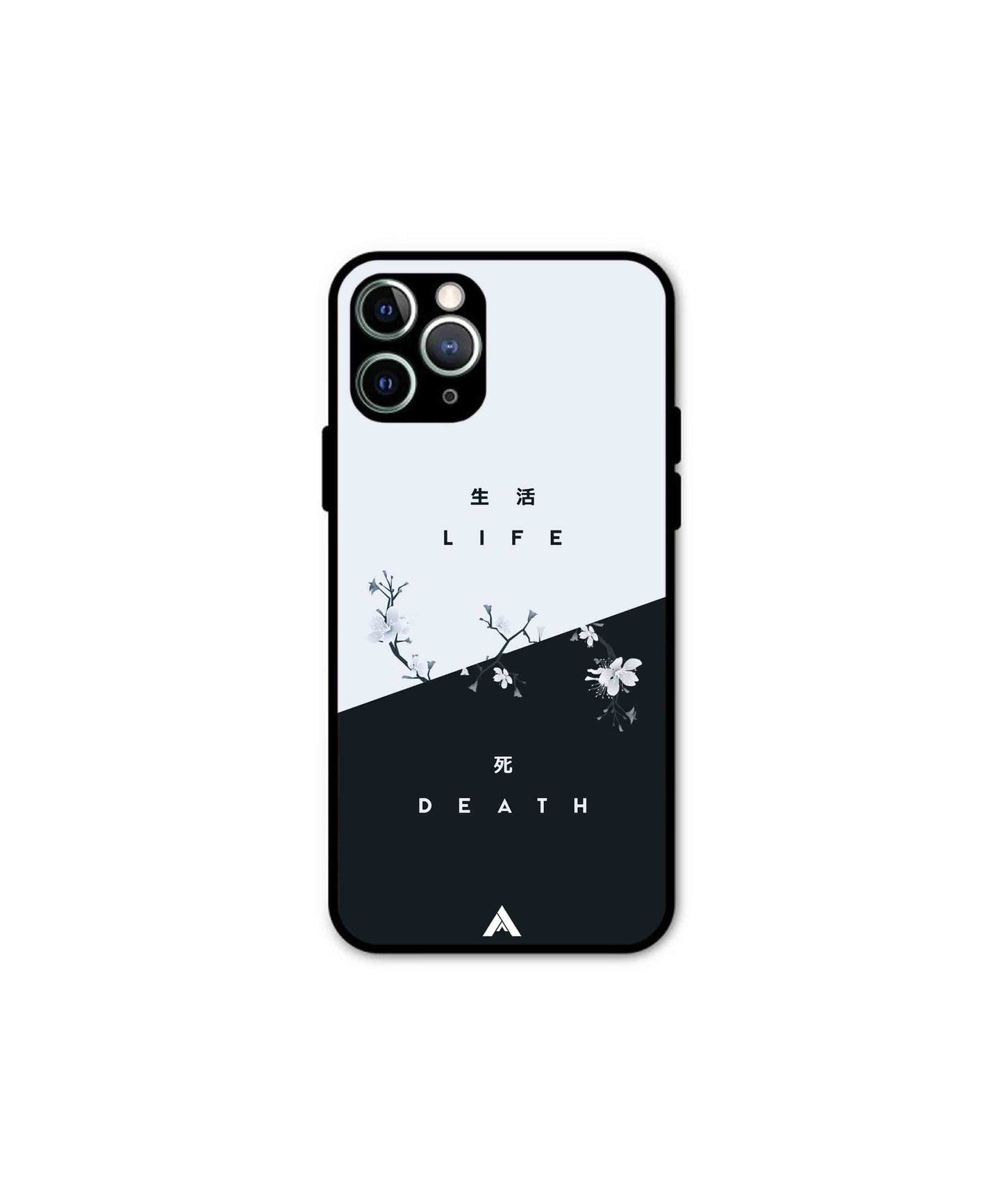 Life Death Metal Back Cover Phone Case for iPhone 11 Pro Max