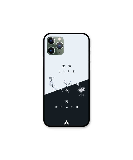 Life Death Metal Back Cover Phone Case for iPhone 11 Pro