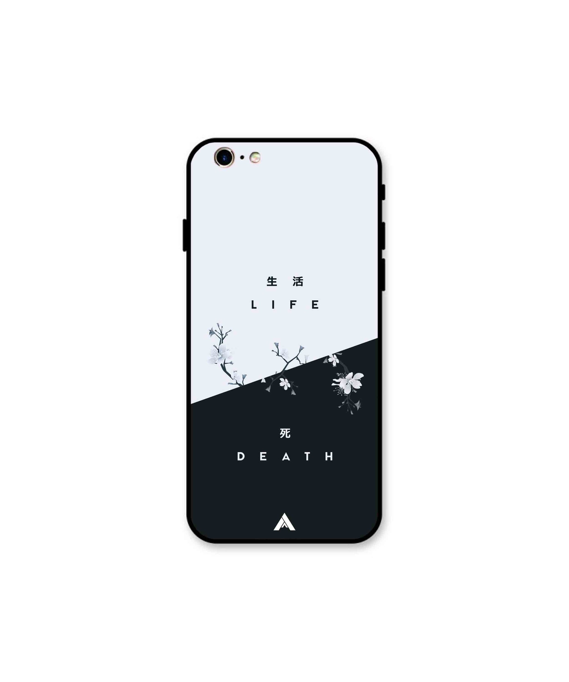 Life Death Metal Back Cover Phone Case for iPhone 11