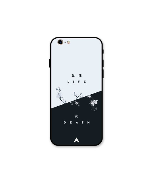 Life Death Metal Back Cover Phone Case for iPhone 11