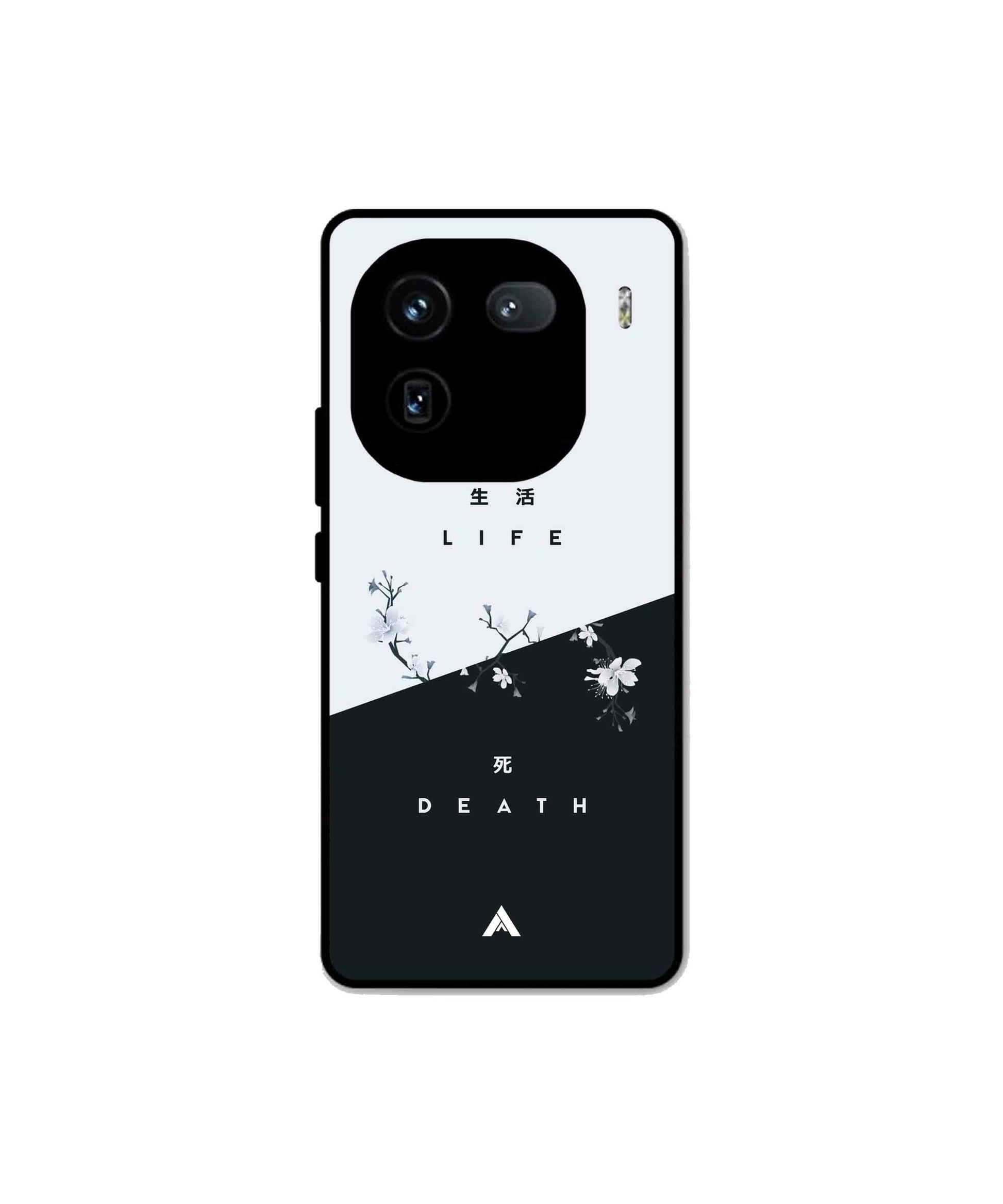 Life Death Metal Back Cover Phone Case for iQOO 12