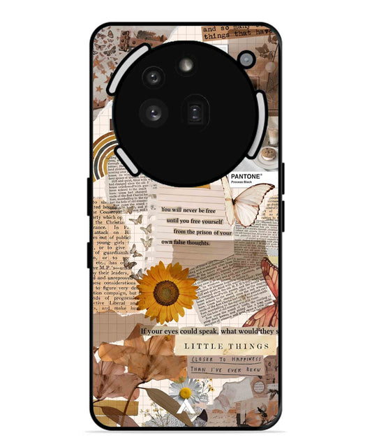 Little Things Metal Back Cover Phone Case for Nothing Phone 3a Pro