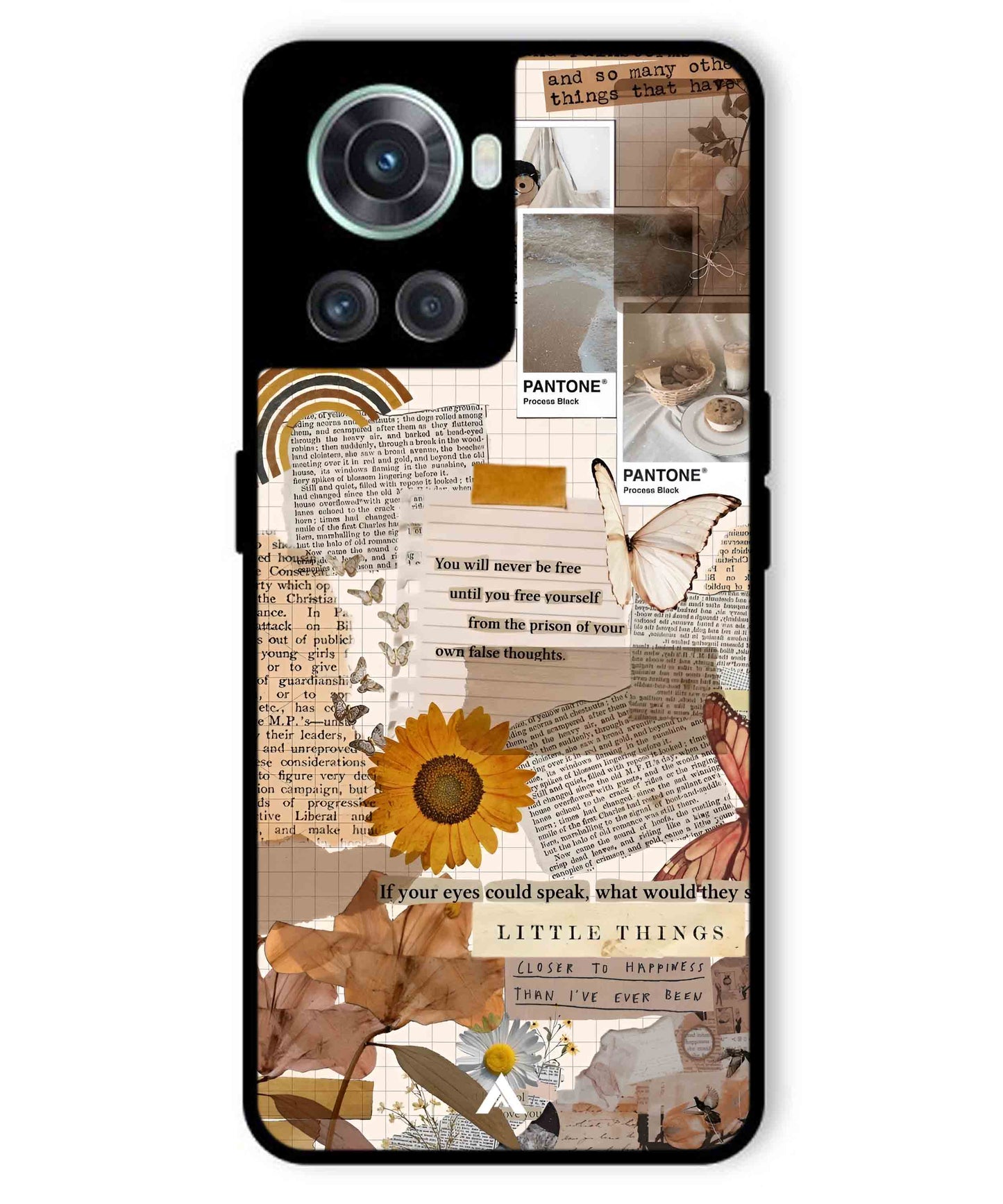Little Things Metal Back Cover Phone Case for Oneplus 10R