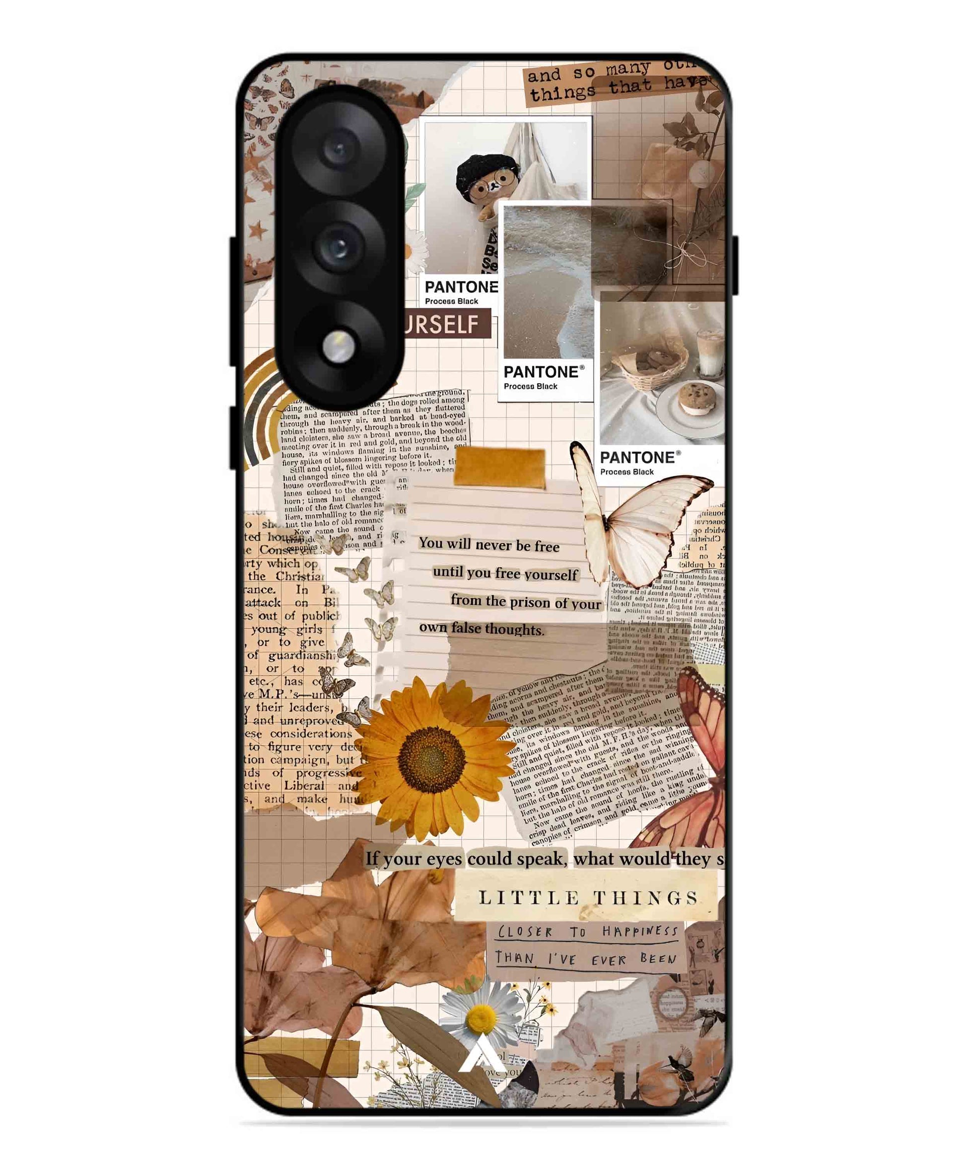 Little Things Metal Back Cover Phone Case for Oneplus Nord 5