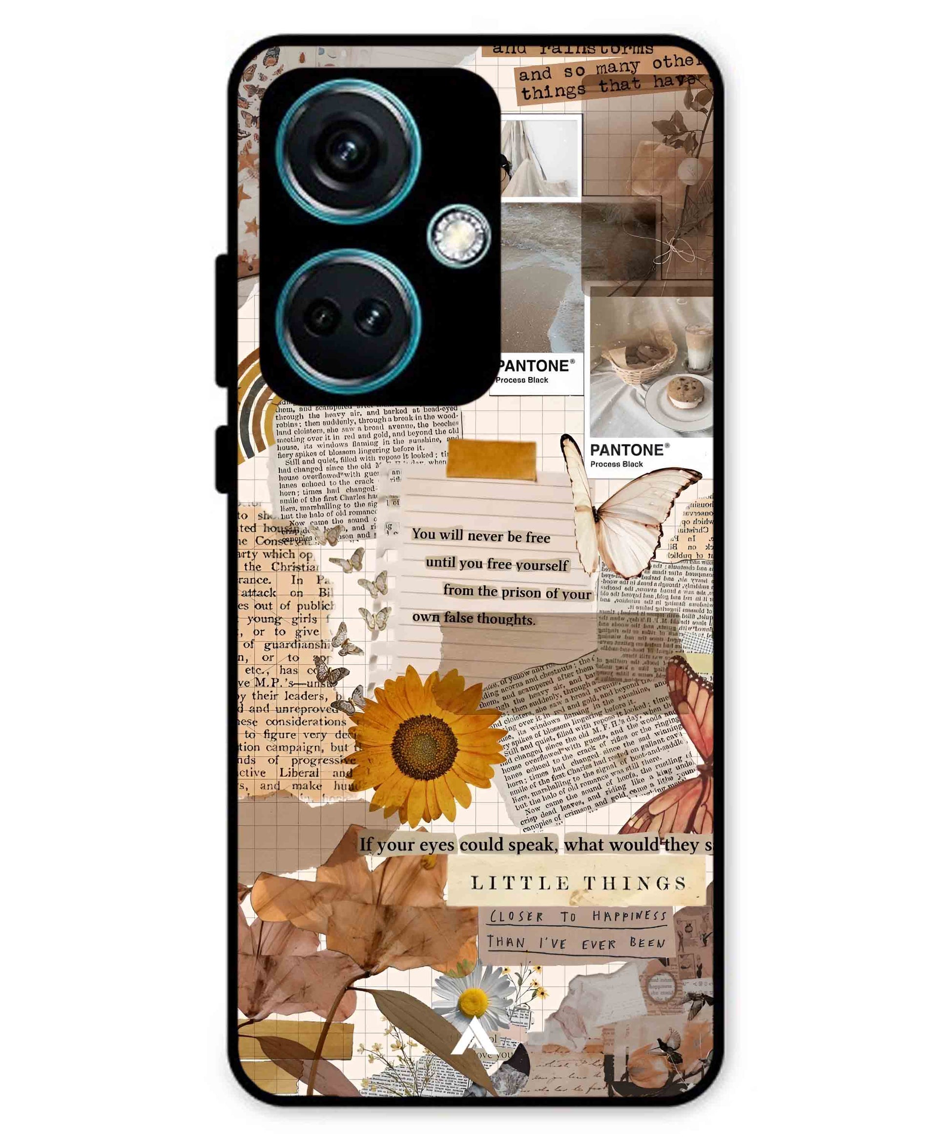 Little Things Metal Back Cover Phone Case for Oneplus Nord CE 3