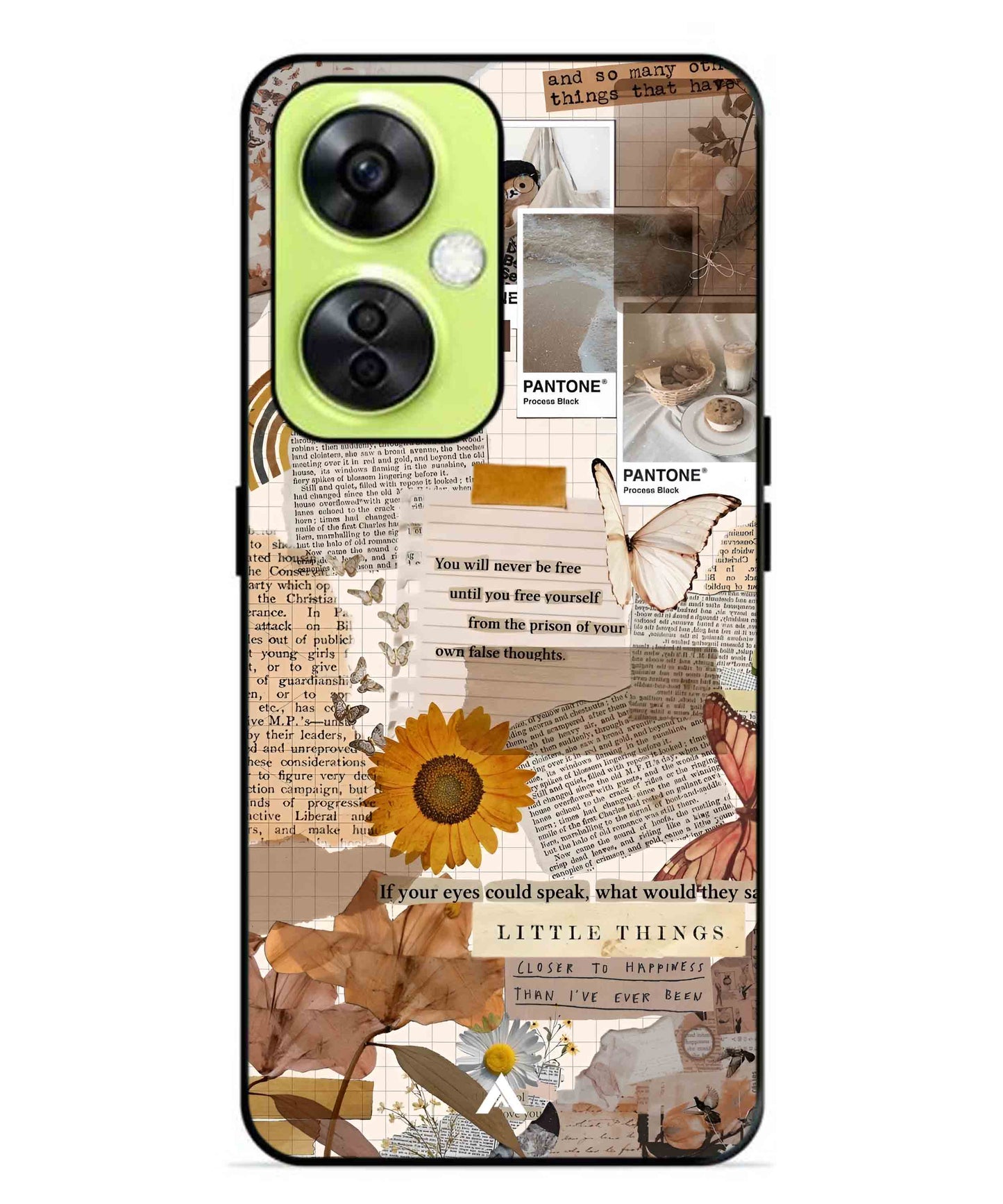 Little Things Metal Back Cover Phone Case for Oneplus Nord CE 3 Lite