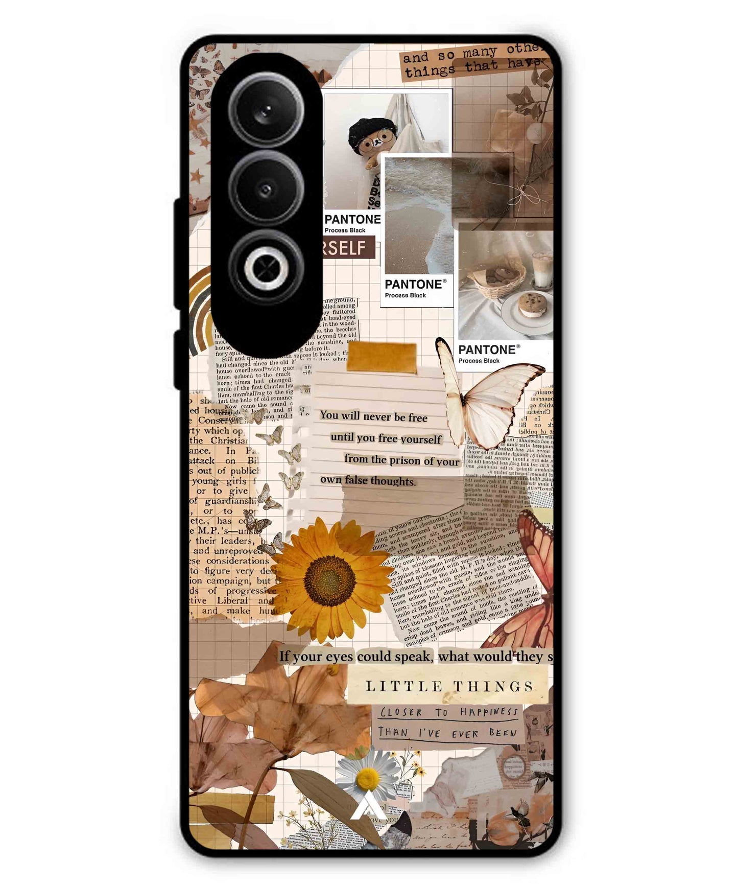 Little Things Metal Back Cover Phone Case for Oneplus Nord CE 4