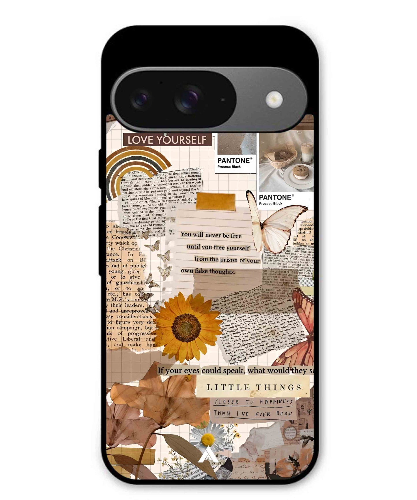 Little Things Metal Back Cover Phone Case for Pixel 9