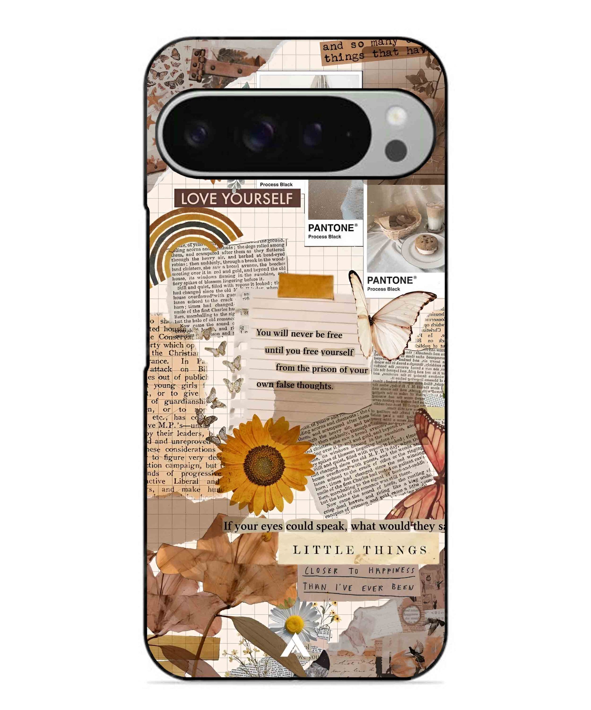 Little Things Metal Back Cover Phone Case for Pixel 9 Pro XL