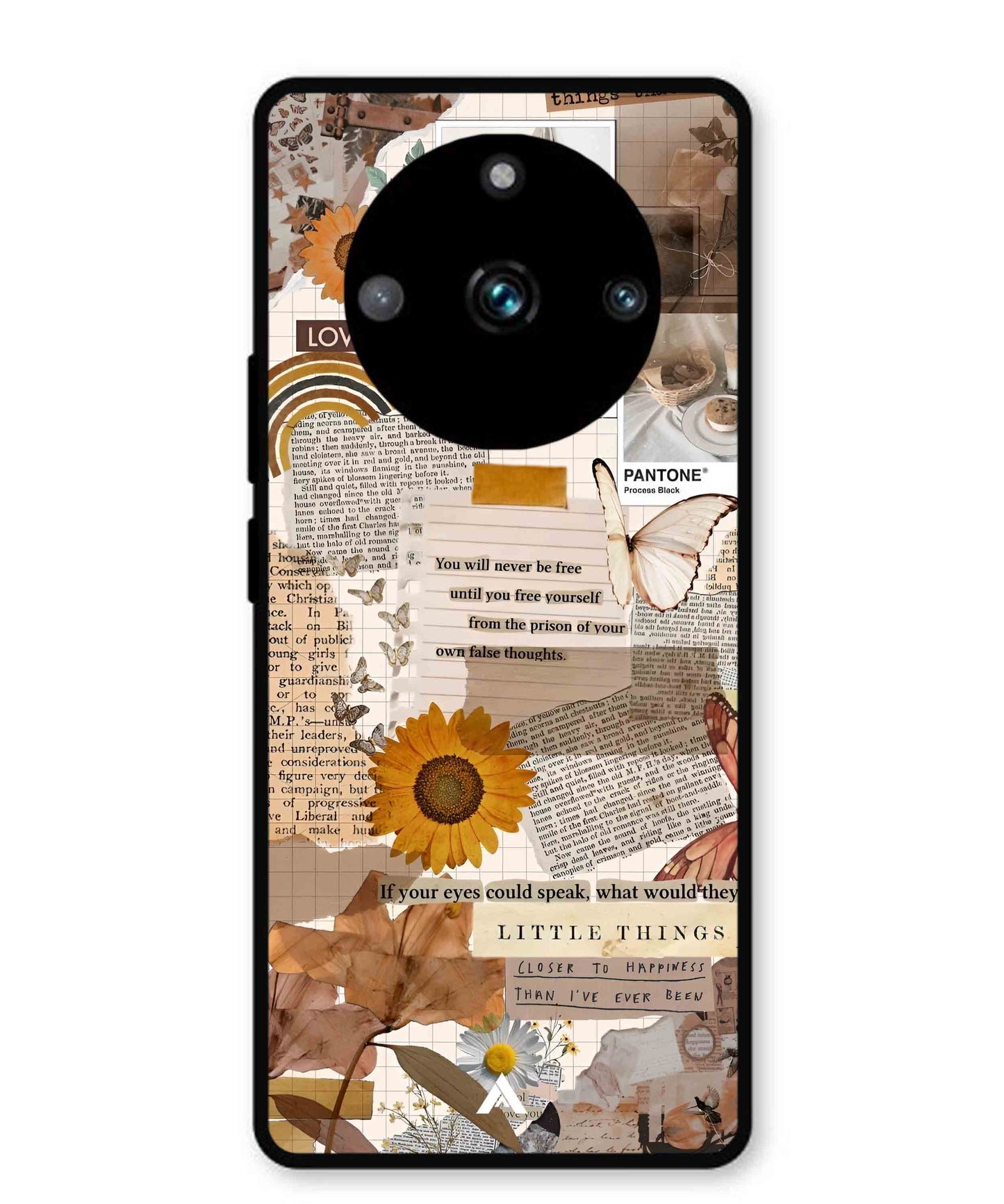 Little Things Metal Back Cover Phone Case for Realme 11 Pro Plus