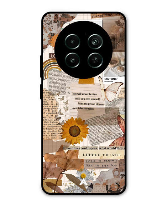 Little Things Metal Back Cover Phone Case for Realme 12x