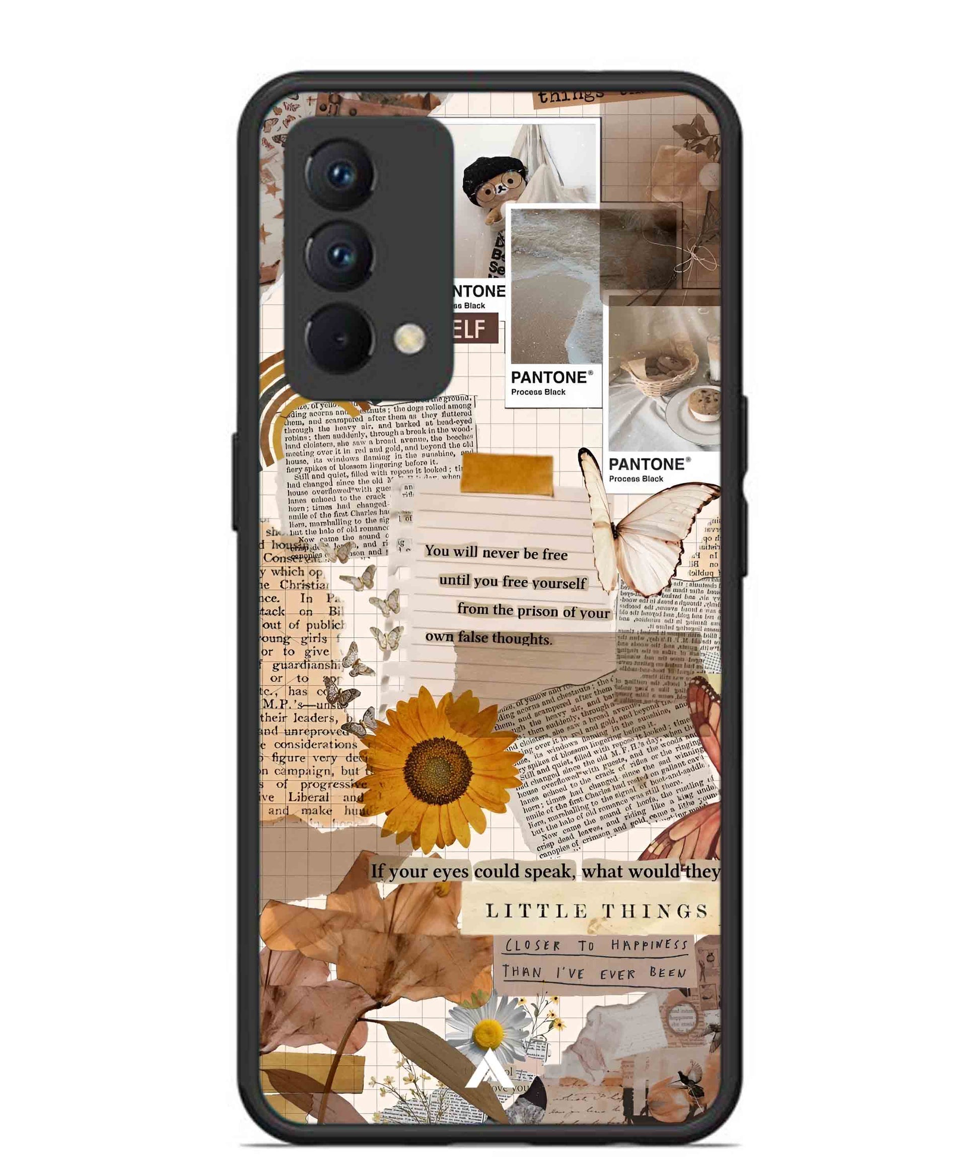 Little Things Metal Back Cover Phone Case for Realme GT Master Edition
