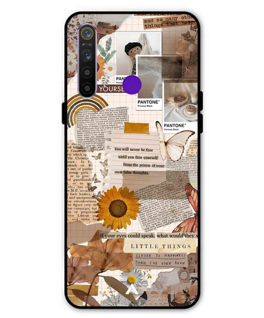Little Things Metal Back Cover Phone Case for Realme Narzo 10