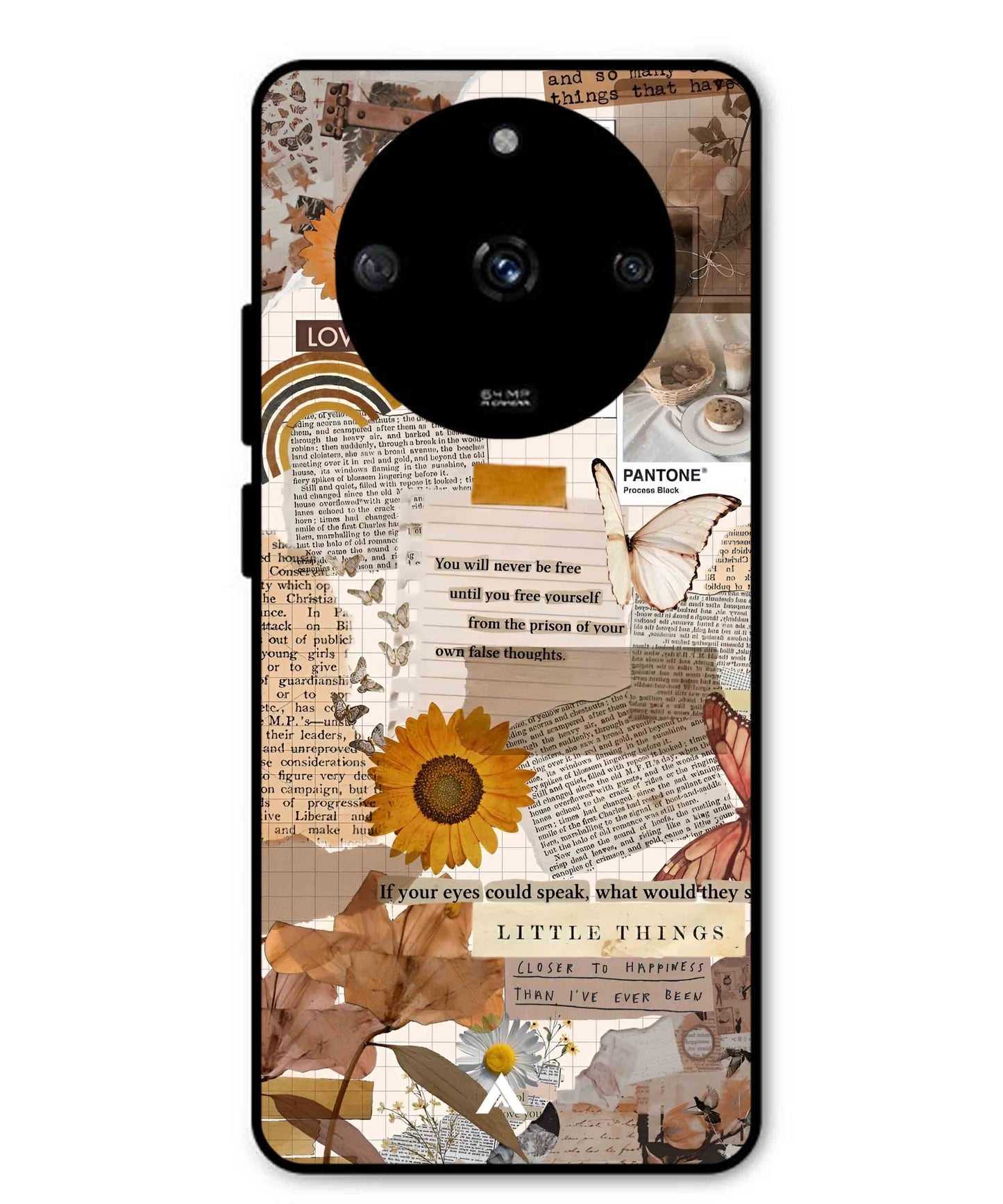 Little Things Metal Back Cover Phone Case for Realme Narzo 60