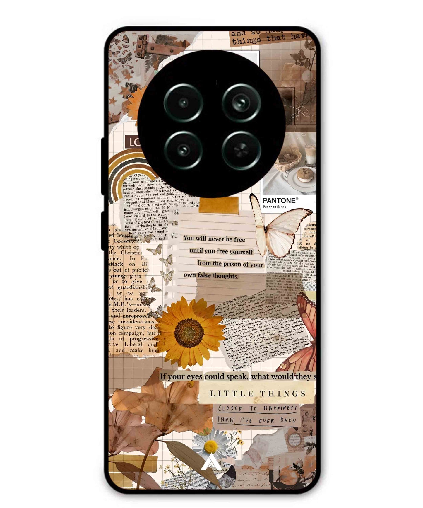 Little Things Metal Back Cover Phone Case for Realme Narzo 70X