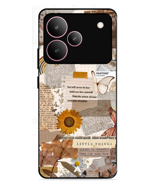 Little Things Metal Back Cover Phone Case for Realme P4
