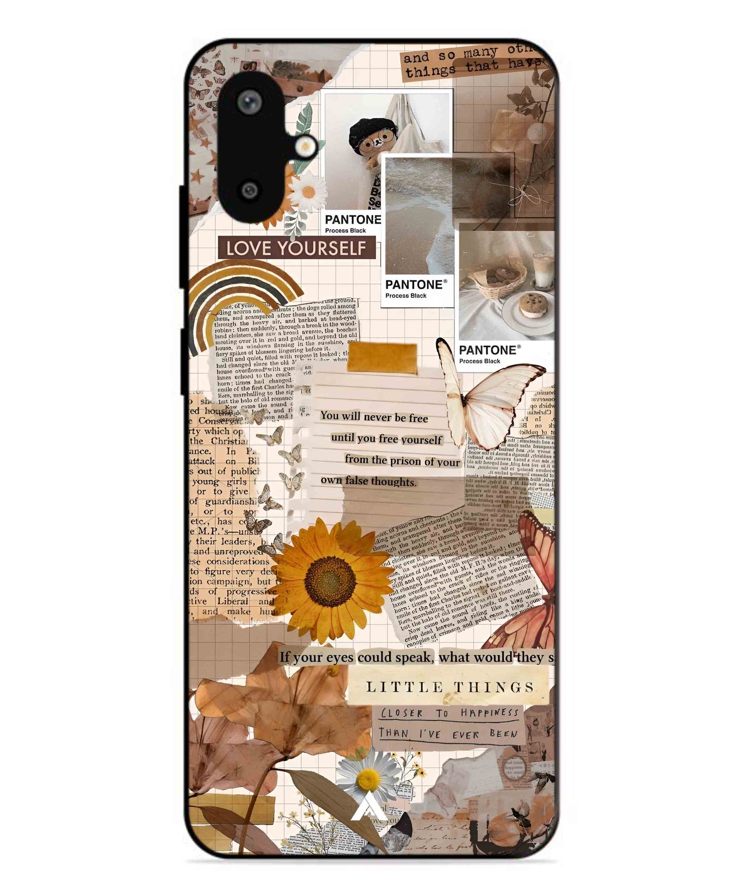 Little Things Metal Back Cover Phone Case for Samsung Galaxy F06